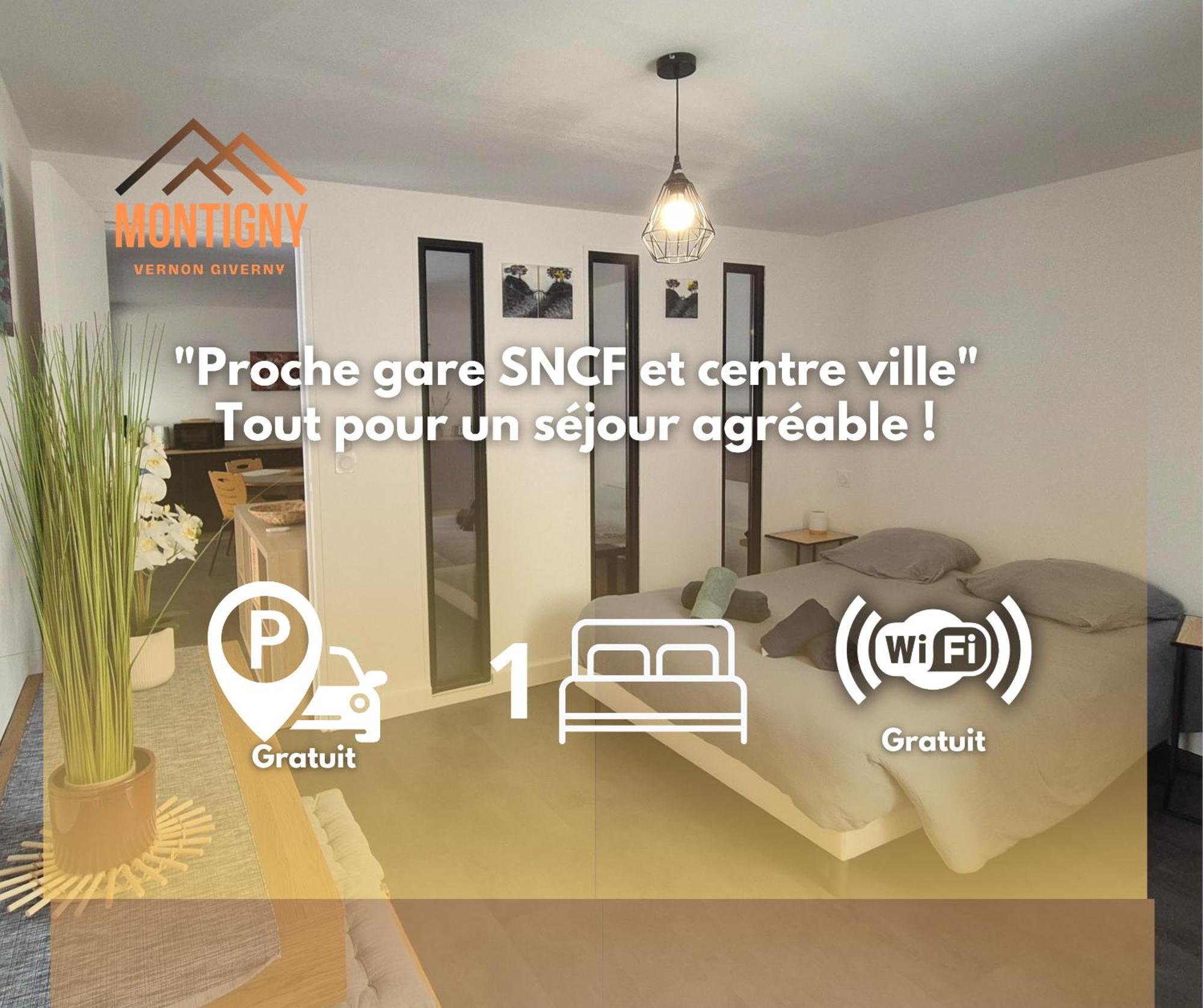 Le Montigny Διαμέρισμα Vernon  Εξωτερικό φωτογραφία